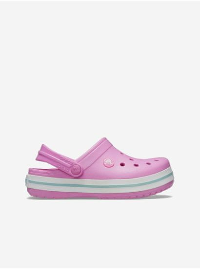 Crocs Ružové dievčenské papuče Crocs