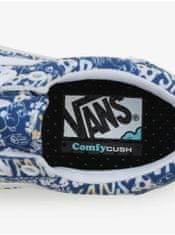 Vans Modré dámske vzorované tenisky VANS UA Comfy Cush Old Skool 38 1/2