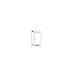 TROCAL Plastové okno | 60 x 100 cm (600 x 1000 mm) | biele | otváravé aj sklopné | pravé