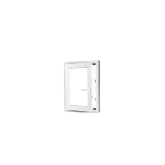 TROCAL Plastové okno | 90x120 cm (900x1200 mm) | biele | otváravé aj sklopné | ľavé