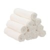 Látkové bavlnené plienky Softy EXCLUSIVE 80 x 80 cm 10 ks biele