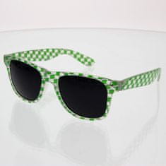 Oem dámske slnečné okuliare Nerd mosaic zelená