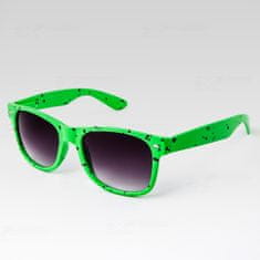 Oem slnečné okuliare Nerd kaňka zelené čierna skla