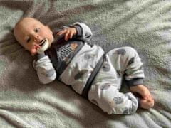 NEW BABY Dojčenská bavlnená mikinka Ježek - 80 (9-12m)