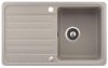 Granitový dřez s excentrem Notus 765.0E Barvy: šedá, písková, bílá, černá - beige