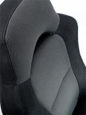 MAYAH Executive stolička, MaYAH, "Racer", čierna/sivá, 11187-01 BLACK/GRAY