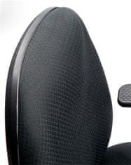 MAYAH Manažérska stolička, textilná, čierna základňa, MaYAH, "Energetic", čierna, 10012-02 BLACK