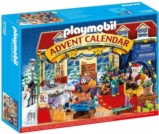 Playmobil 70188 Adventný kalendár Vianoce v hračkárstve