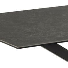 Design Scandinavia Jedálenský stôl Heaven, 160 cm, čierna