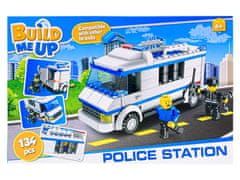 Mikro Trading Stavebnice BuildMeUp, Policajná stanica 134 ks v krabici