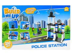 Mikro Trading Stavebnice BuildMeUP, Policajná stanica 280 ks v krabici