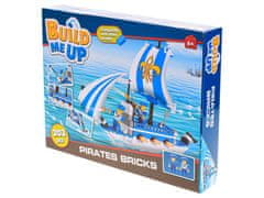 Mikro Trading Stavebnice BuildMeUp, Piráti 203 kusov v krabici