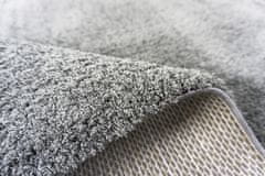 Berfin Dywany Kusový koberec MICROSOFT 8301 Dark grey 80x150