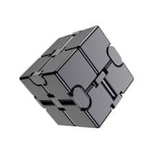 Dali Infinity Cube Antistresová kocka kovová - čierna