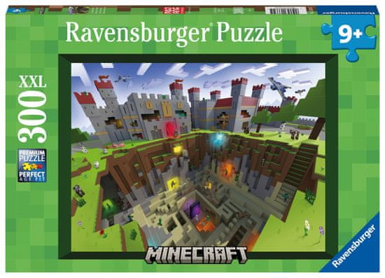 Ravensburger Puzzle Minecraft 300 dielikov