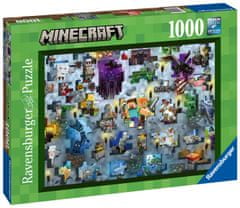 Ravensburger Challenge Puzzle: Minecraft 1000 dielikov