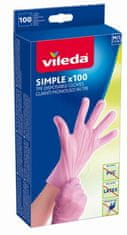 VILEDA Simple rukavice M/L 100 ks 170902