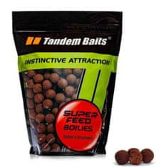 Tandem Baits Carp Food Super Feed Boilies 18mm/1kg - Halibut & Strawberry/Halibut a