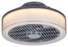Rabalux Stropné svietidlo s ventilátorom 6857 Dalfon Stmievateľné LED/30W/230V + DO 3000-6000K