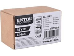 Extol Craft Náhradné batérie 8791580B 16V, Li-ion, 2000mAh