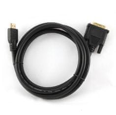 Gembird CABLEXPERT kábel HDMI-DVI 0,5m, 1.3, M/M stíněný, zlacené kontakty
