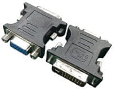 Gembird CABLEXPERT kábel DVI 24+5 pin -> VGA 15 pin, čierna
