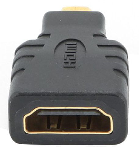 Gembird CABLEXPERT kábel HDMI na HDMI micro, zlacené kontakty, čierna
