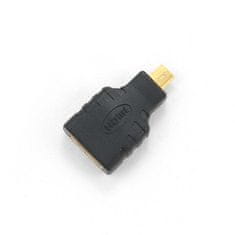 Gembird CABLEXPERT kábel HDMI na HDMI micro, zlacené kontakty, čierna