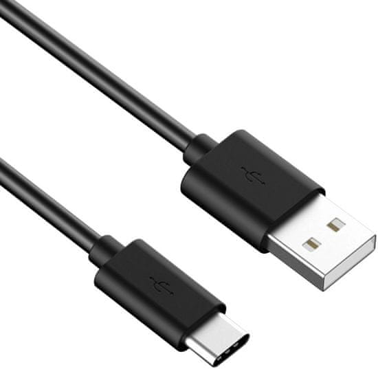PremiumCord kábel USB 3.1 C/M - USB 2.0 A/M, rychlé nabíjení proudem 3A, 50cm