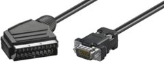 PremiumCord kábel VGA DB15M - SCART 2m
