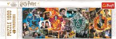 Trefl Panoramatické puzzle Harry Potter: Štyri rokfortské fakulty 1000 dielikov