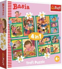 Trefl Puzzle Basia 4v1 (35,48,54,70 dielikov)