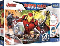 Trefl Obojstranné puzzle Avengers SUPER MAXI 24 dielikov