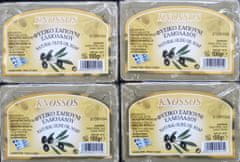 Knossos Knossos Grécke olivové mydlo prírodné zelené 100gr (4 kusy)
