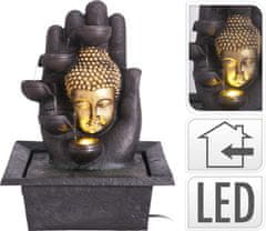 ProGarden Fontána izbová s LED osvetlením Buddha