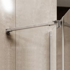 Mereo Novea sprchovací kút, obdĺž., 90x80x200 cm, pravý, chróm EC CK10214ZP - Mereo