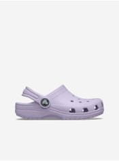 Crocs Svetlofialové dievčenské papuče Crocs 33-34