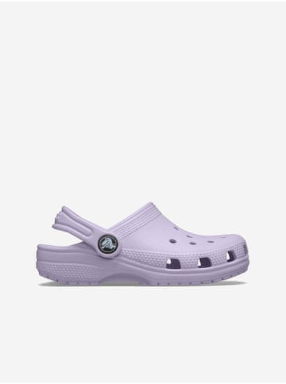 Crocs Svetlofialové dievčenské papuče Crocs