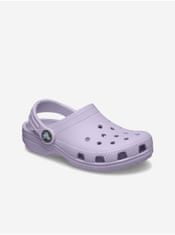 Crocs Svetlofialové dievčenské papuče Crocs 28-29