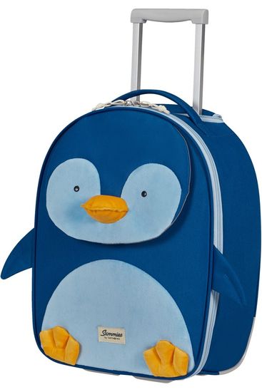 Samsonite Detský cestovný kufor Happy Sammies Eco Upright Penguin Peter 23 l