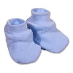NEW BABY Detské papučky modré - 62 (3-6m)