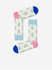 Happy Socks Ponožky pre ženy Happy Socks - krémová, modrá 41-46