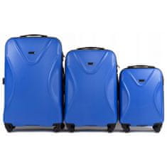 Wings Cestovné kufre W58 , sada 3kusov M, L, XL, morská modrá