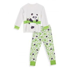 Dedoles Veselé detské pyžamo Panda a bambus (D-K-SW-KP-C-C-1443) - veľkosť 110