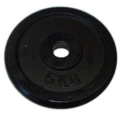 ACRAsport Liatinové kotúče (závažia) pre činky 5 kg - 30 mm