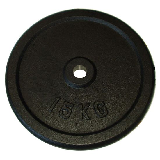 ACRAsport Liatinové kotúče (závažia) pre činky 15 kg - 25 mm