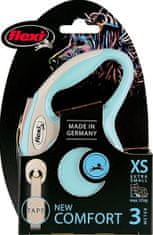 Flexi Vodítko New Comfort páska XS svetlo modré 3m