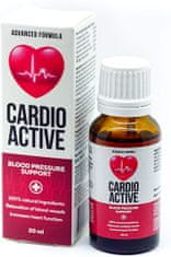 CARDIO ACTIVE Prírodné kvapky na kontrolu krvného tlaku 20 ml 