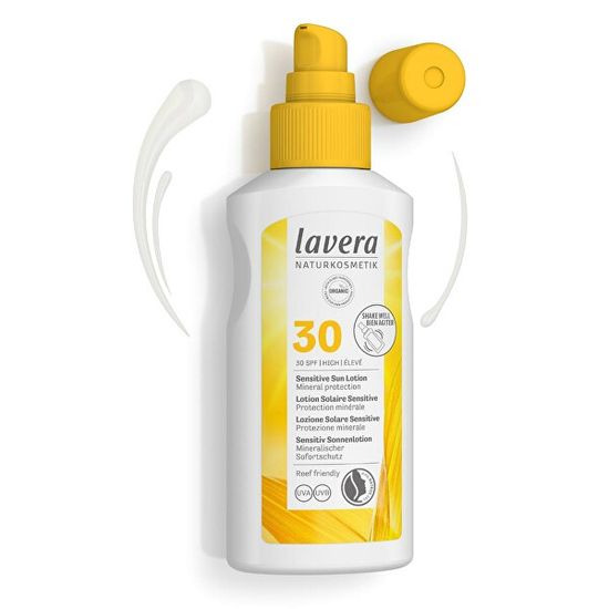 Lavera Opaľovacie mlieko SPF 30 Sensitiv (Sun Lotion) 100 ml
