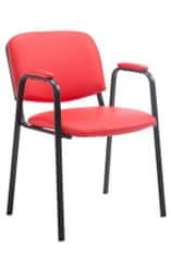 BHM Germany Konferenčná stolička Ken, červená